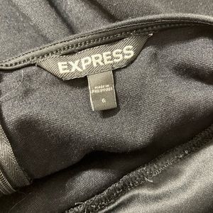 Express Little Black Dress with Lace